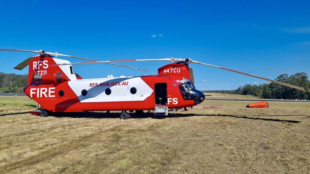 NSW RFS CH-47 Chinook