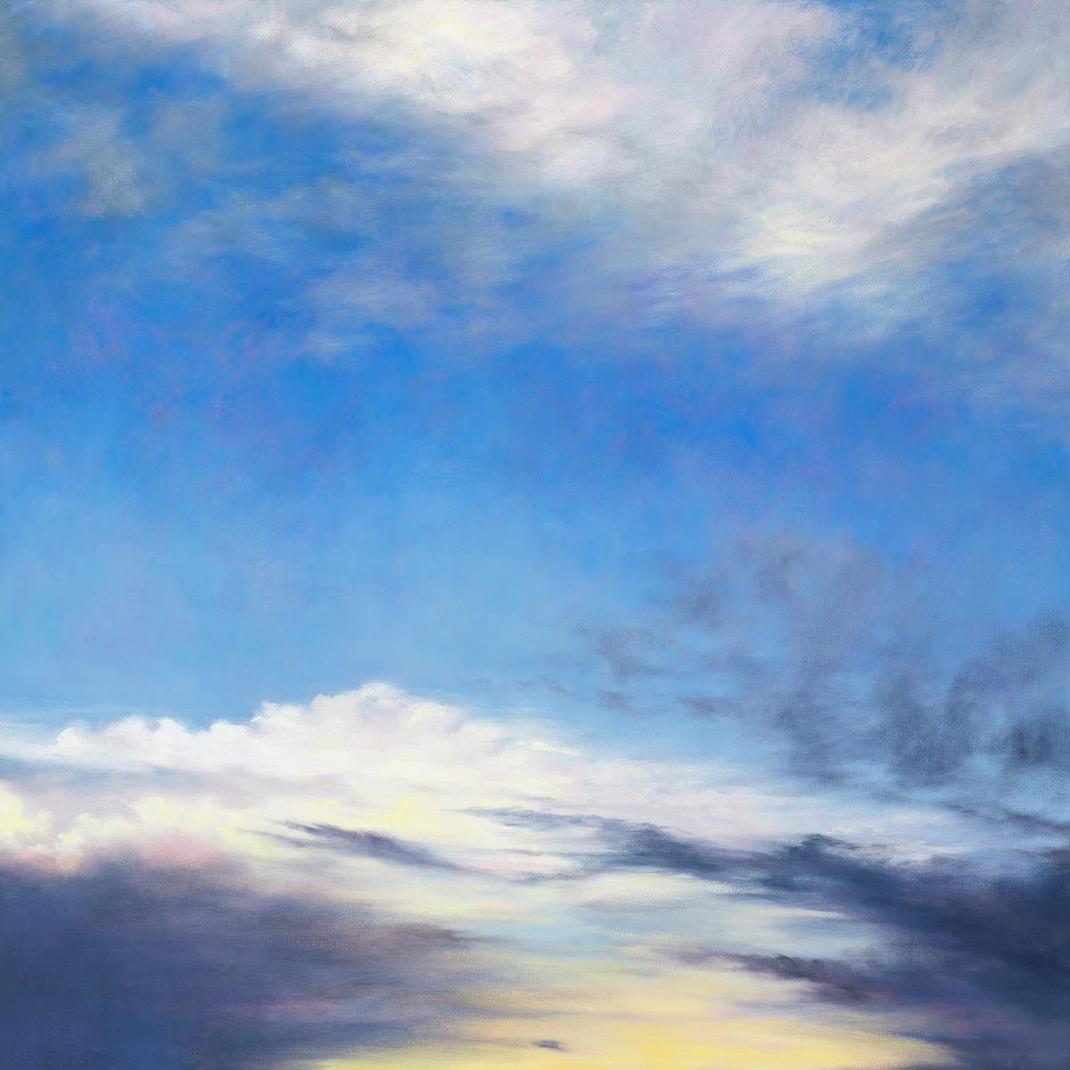 Breathing Space, a sky painting by Corinne Loxton