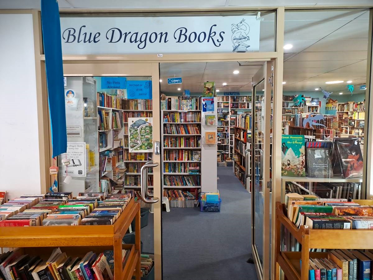blue dragon book shop