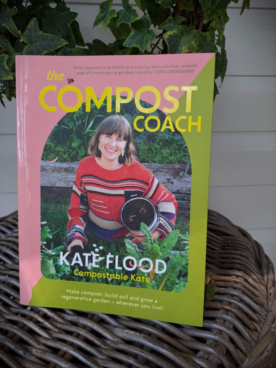 Author Kate Flood’s book has been a composting bible for Jo. 