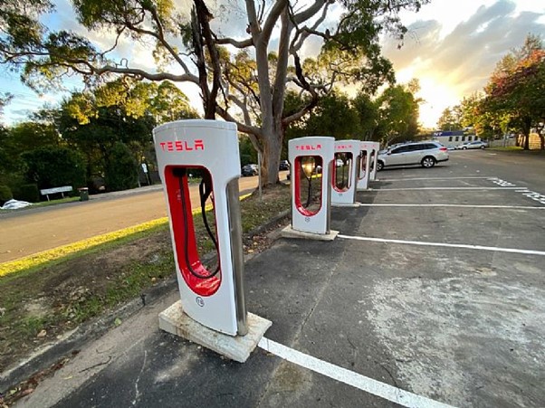 blaxland ev charging station